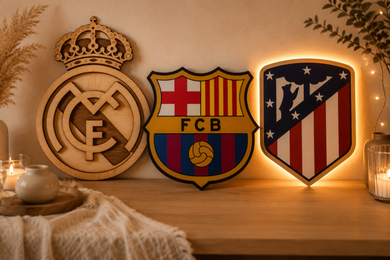 Escudo de futbol personalizado