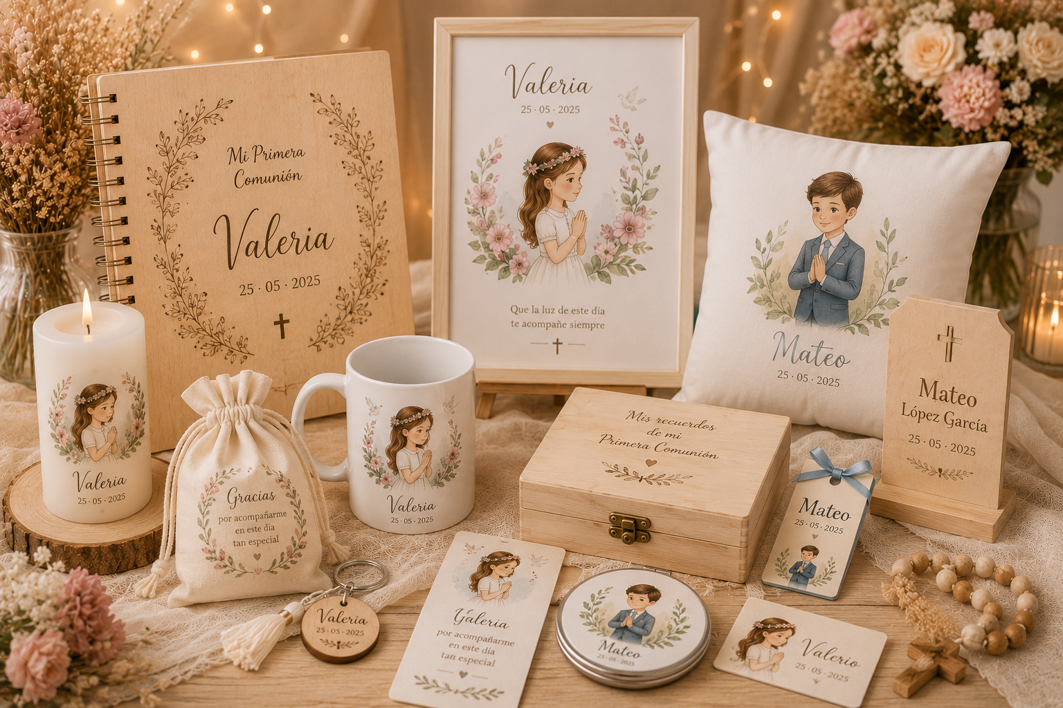 Regalos y detalles para la comunión