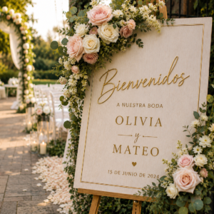 Carteles para bodas