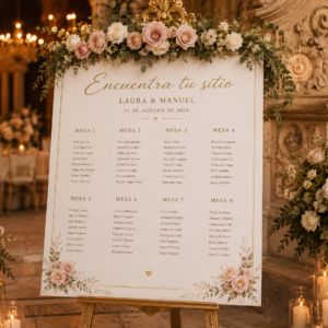 Seating Plan para bodas