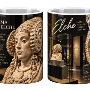 Taza Dama de Elche personalizada