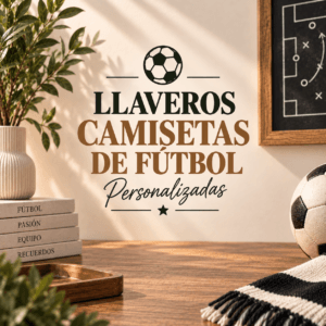 Llaveros de Camisetas de Fútbol Personalizados