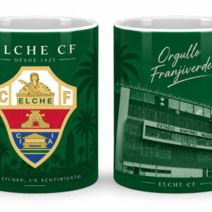 Taza Elche CF Orgullo Franjiverde