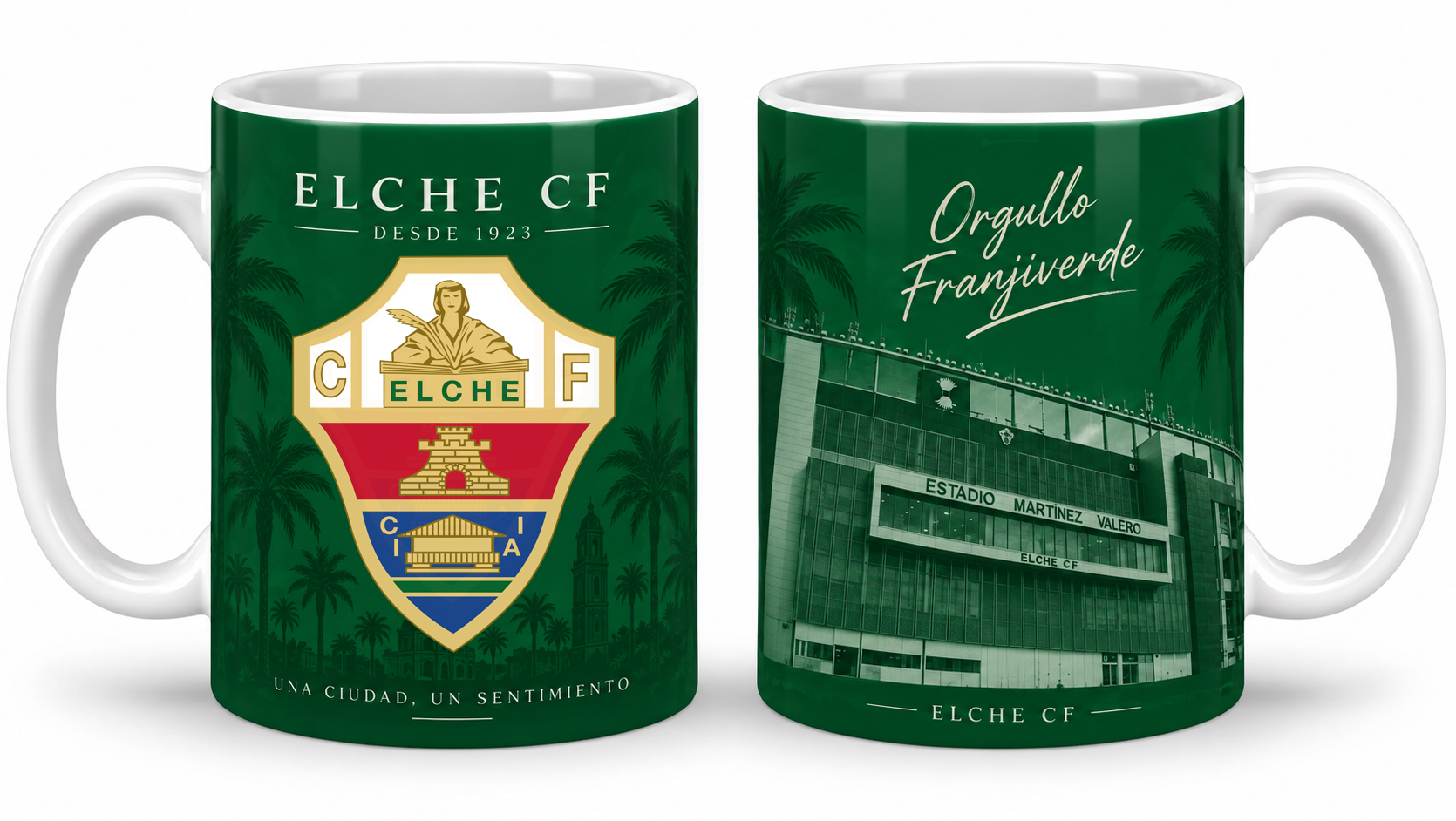 Taza Elche CF Orgullo Franjiverde