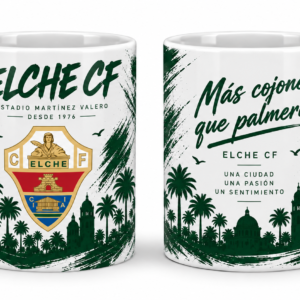 Taza Elche CF Más Cojones que Palmeras