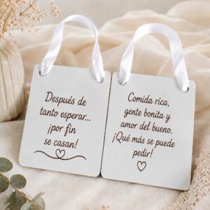 Carteles para Niños en Bodas